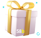 Receba seus bônus de boas-vindas no 58b